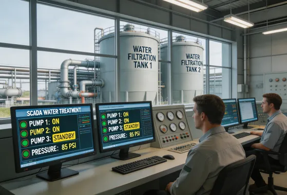Water treatment automation